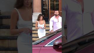 Billionaire couple leaving Hotel de Paris billionaire monaco luxury trending lifestyle fyp [upl. by Adnaerb449]