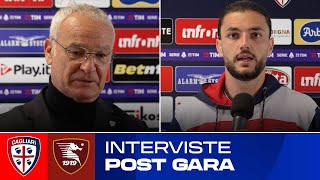 🎙 POST GARA  Ranieri e Dossena dopo CagliariSalernitana  SERIE A TIM [upl. by Winterbottom]