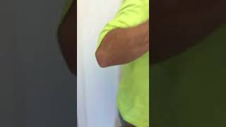 Installing door stops properly Interior trim details [upl. by Atimed]