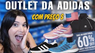 TOUR OUTLET DA ADIDAS MAIS BARATO DE ORLANDO 2024 [upl. by Yulma]