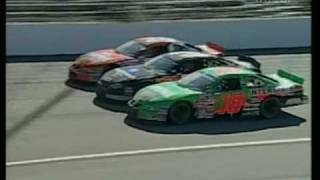 2000 Cracker Barrel 500 Dallenbach wrecks Earnhardt angry [upl. by Entroc]