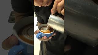 Beginner parts54coffee latteart espresso barista trending youtubeshorts shorts foryou love [upl. by Ardnuaed]