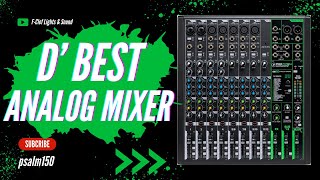 Mackie Profx12v3 Quick Review Paboritong Analog Mixer [upl. by Portie744]