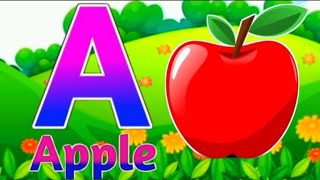 A for apple  अ से अनार  abcd phonics song  a for apple b for ball c for cat  abcd song  abcde [upl. by Airamat]