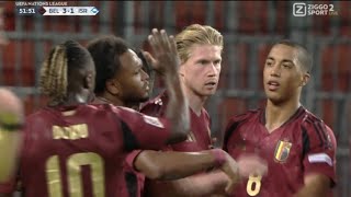 Kevin De Bruyne Goal Belgium Vs Israel 31 All Goals Results Extended Highlights amp Analysis [upl. by Nauj]