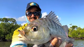 Grunter on Fly How to Find Them on the Flats [upl. by Ahsain915]