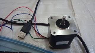 Stepper motor controlling using L298N motor driver [upl. by Suivart]