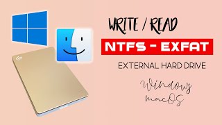 How to Format NTFS External Hard Drive to ExFAT on macOS Big Sur [upl. by Notslah]