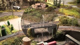 FleischmannSound BR 65 ÖBB locos Märklin Modelleisenbahn Anlage Marklin Modeltrain layout [upl. by Anniala]