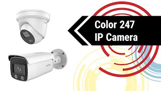 LTS Platinum Color247 Bullet amp Turret IP Camera Introduction [upl. by Nibbs]