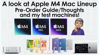 Macs M4 Lineup Buyers Guide amp Testing Machines [upl. by Eal]