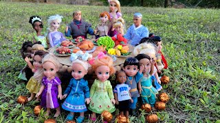 Thanksgiving parade 2023  Elsa amp Anna toddlers  Barbie dolls [upl. by Sybyl355]