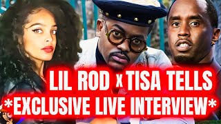 EXCLUSIVEDiddys Male Accuser Lil Rod SPEAKS w Tisa Tells LIVEOn The RecordNatania Rueben Joins [upl. by Nitsir]