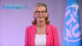 ITU SecretaryGeneral Video Message International Youth Day 2024 [upl. by Cofsky]