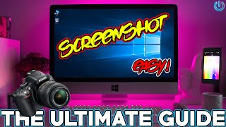 How to Take a Screenshot on Windows 10  THE ULTIMATE GUIDE [upl. by Ennirok607]