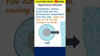 Hypertonic solution  IV Fluids  Intravenous fluids Crystalloids [upl. by Mcmullan383]