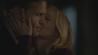 The Vampire Diaries 7x19 Caroline Kisses Alaric In Front Of Stefan [upl. by Budworth351]