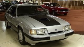 1986 Ford Mustang SVO Turbo [upl. by Lolande]