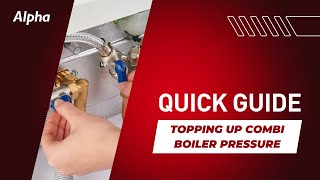 Quick Guide topping up your combi boiler pressure [upl. by Yleek]