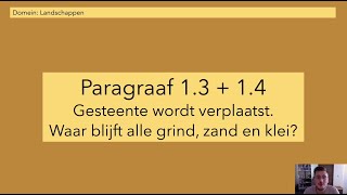 Aardrijkskundig  2 havovwo  paragraaf 13 en 14  methode BuiteNLand [upl. by Etnaed19]