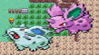 How to find Nidoran♂ and Nidoran♀ in Pokemon Fire Red amp Leaf Green [upl. by Ilocin]