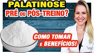 Palatinose  Pré ou PósTreino Benefícios e Como Tomar [upl. by Aldred]