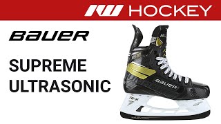 Bauer Supreme Ultrasonic Skate Review [upl. by Arries]