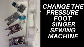 SINGER® Sew Easy Presser Foot Tutorial [upl. by Eido413]