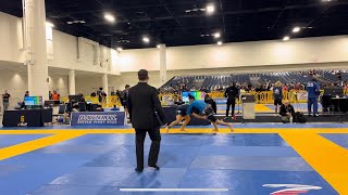 Judoka vs free wrestler  in BJJ competition no GI [upl. by Ahsenad]