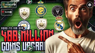 400 Million Coins Team Upgrade in FC MOBILE Road to 105 OVR Madness 💪⚽️ [upl. by Ellocin]