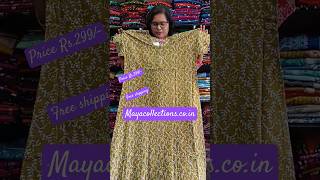 Pure Cotton Nighties XL XXL and 3XL  mayacollections vellore offersales cottonnighties [upl. by Nisaj910]