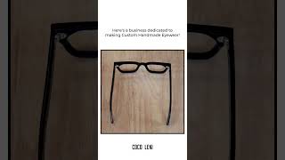 Handmade Eyewear made to your measure [upl. by Frohman]