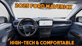 2025 Ford Maverick Interior Review [upl. by Rema829]