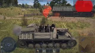 War Thunder 15cm howitzer at Rank 1 is Pretty Fun [upl. by Kwapong445]