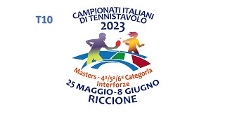 Campionati Italiani di Categoria 2023  Riccione  Doppio Misto 5  T10  SF [upl. by Tenn]