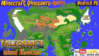 Paleocraft The Paleocraft World Island Map Showcase 4K60FPS Minecraft Dinosaurs Ep399 [upl. by Niltac]