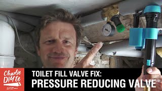 How to Fit a Pressure Reducing Valve to Fix a Cistern Overflow Problem [upl. by Hoffmann]