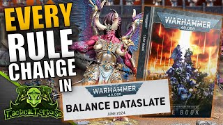 Breaking Down EVERY ONE of 40ks Core Rules Changes in the June 2024 Update  Ridiculous 40k Rules [upl. by Anaehs276]