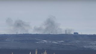 Explosions near Ukraines Avdiivka after capture by Moscow  AFP [upl. by Berenice222]