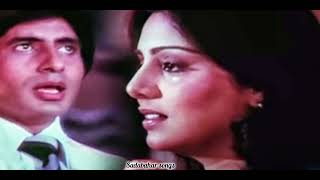 Chookar Mere Mann Ko Kiya Tune Kya Ishara Kishore Kumar  Amitabh BachchanSadabaharSongs [upl. by Ardnatal]