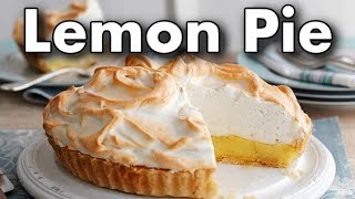 THE ULTIMATE LEMON MERINGUE PIE RECIPE  How to make lemon meringue pie easy [upl. by Ijies]