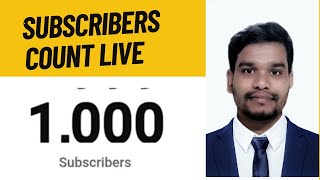 Youtube live subscriber count [upl. by Garnet]