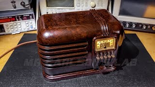 Electronic Restoration AdventureThe Belmont 636 Radio Receiver [upl. by Onitnerolf]