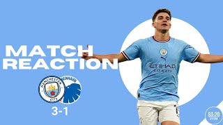 On We Go  Man City 31 FC Copenhagen Match Reaction  UEFA Champions League [upl. by Nednyl]