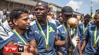 Hero’s welcome for African Champions Sundowns [upl. by Alur]