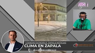 CLIMA EN ZAPALALeandro Signorile de Zapala Noticias [upl. by Dnalram]