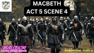 Macbeth Act 5 Scene 4 in 24 Hours with This Guide BACKBENCHERS ACADEMYISC CLASS 12LINE BY LINE [upl. by Chap369]