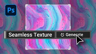 Make Any Texture Seamless with Generative Fill  Photoshop Tutorial [upl. by Repooc]