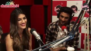 Sushant Singh Rajput and Kriti Sanon interview with Rj Anuraag while they form a Raabta [upl. by Oratnek981]