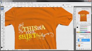 Photoshop Tutorial  Shirt Shadows [upl. by Ardnuas547]